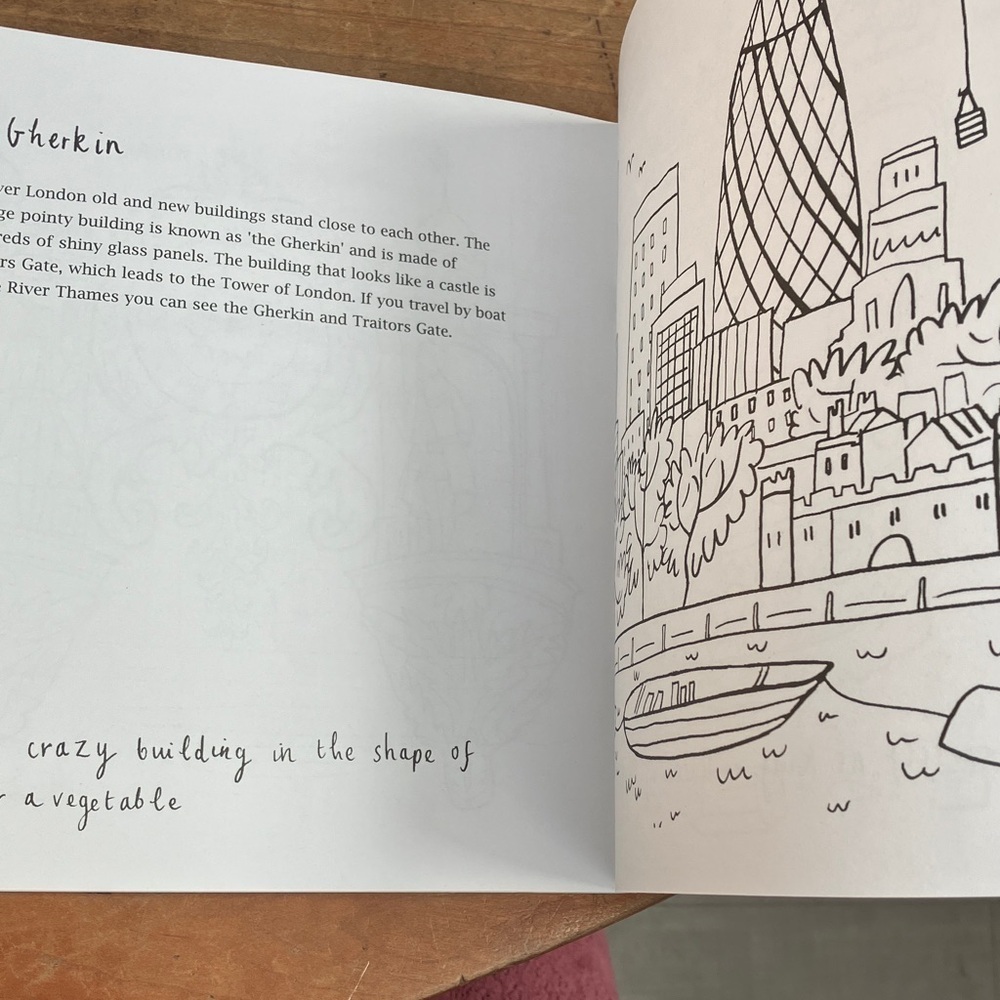 London Colouring Book by Nina Cosford softcover - Picture 8 of 10